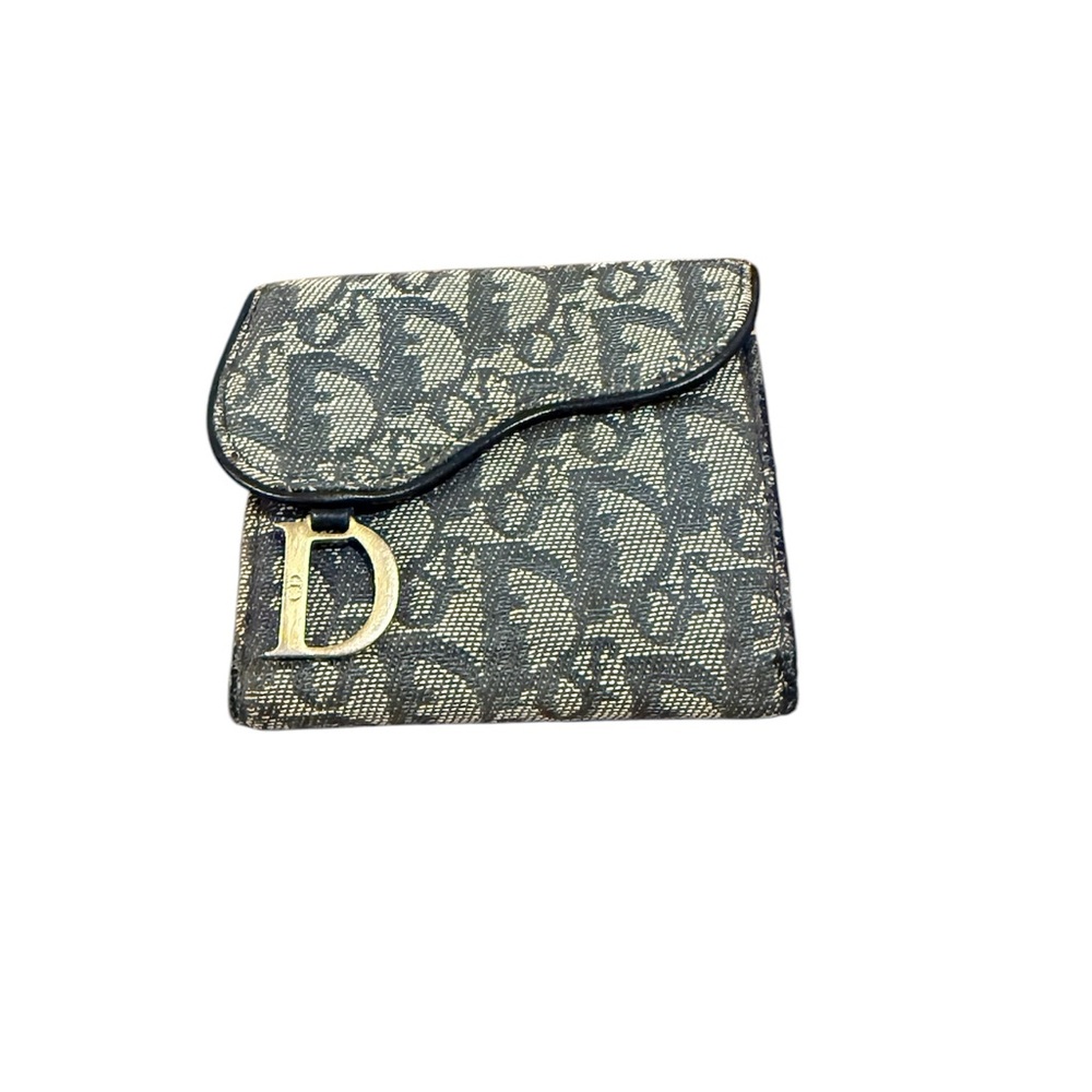Dior Monogram saddle Wallet